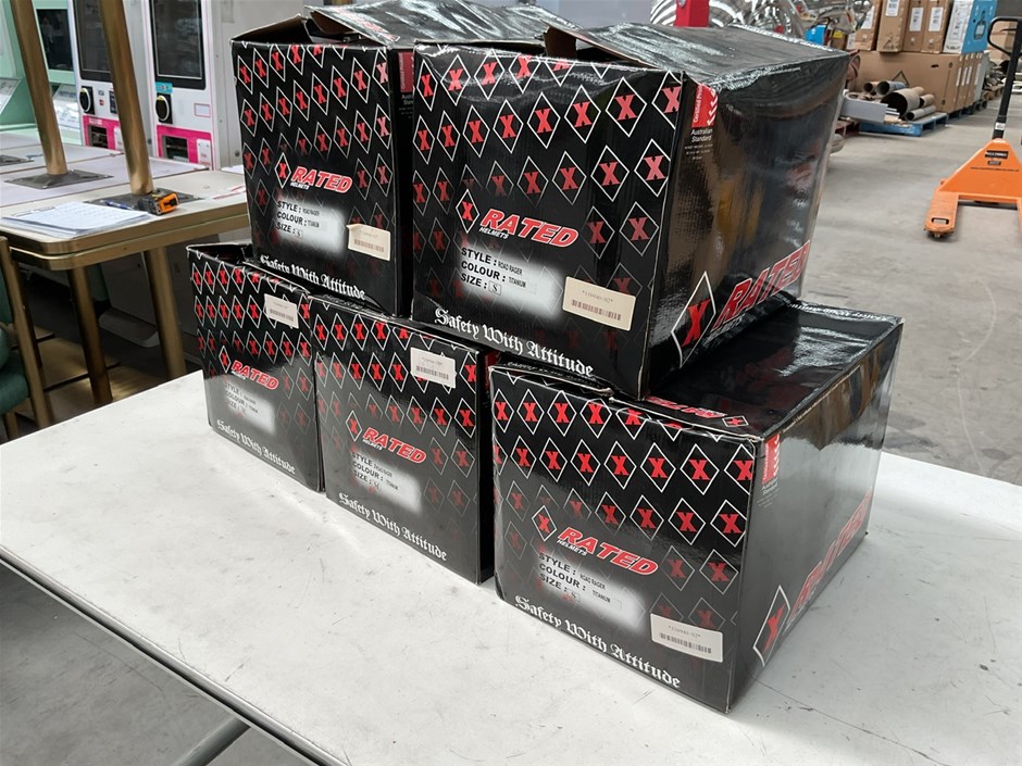 <p>X Rated Helmets x 5</p>