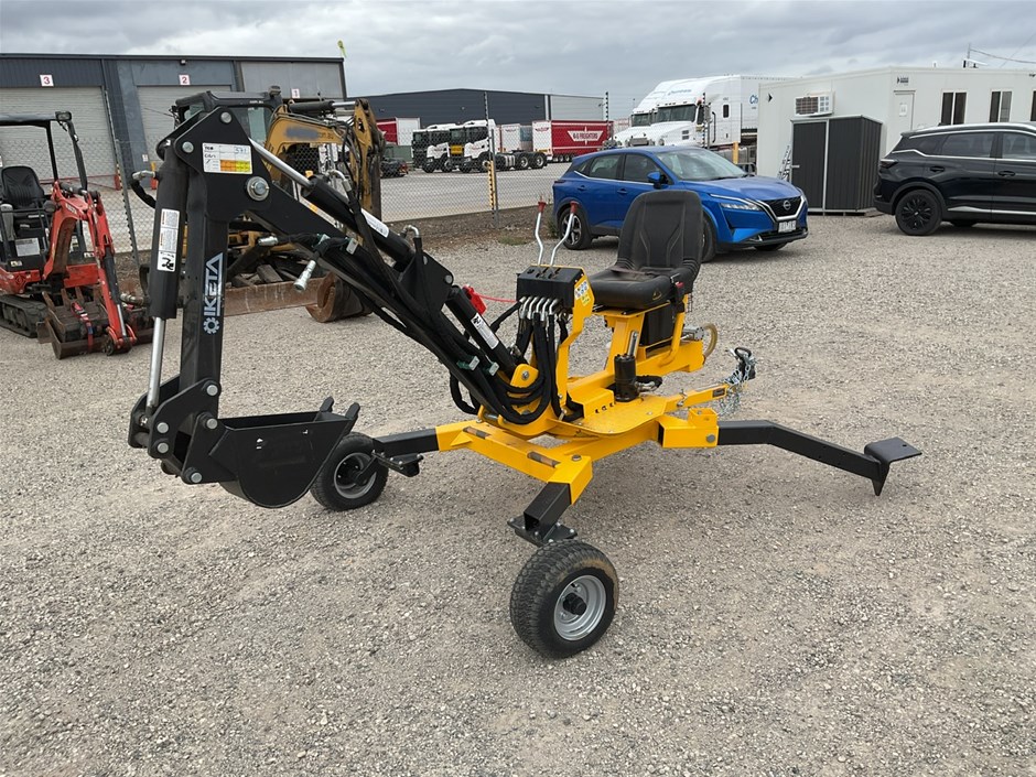 No Reserve Iketa Spider Mini Excavator Towable