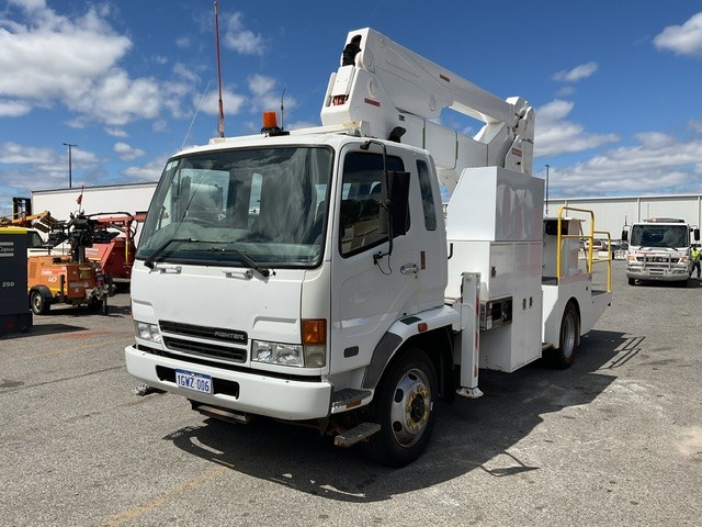 2007 Mitsubishi  FK600 4 x 2 Cherry Picker Truck
