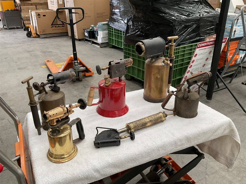 Assorted Vintage Flame Throwers