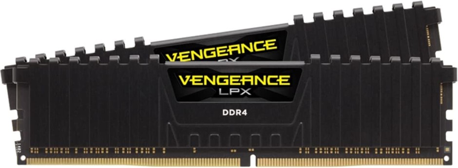 CORSAIR Vengeance LPX 64GB (2x32GB) DDR4 3200MHz C16 1.2V XMP 2.0 Black Alu