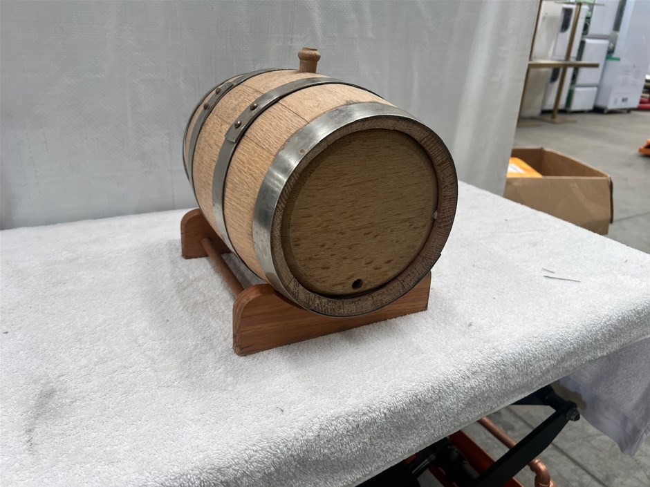 Mini Wine barrel with Stand