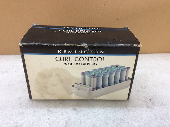 Remington Curl Control 20 Soft Easy Grip Rollers New w/box