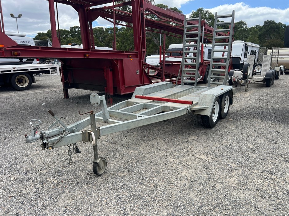 2018 Galvanized Trailer Company  8x4 Plant trailer Tandem Plant Trailer