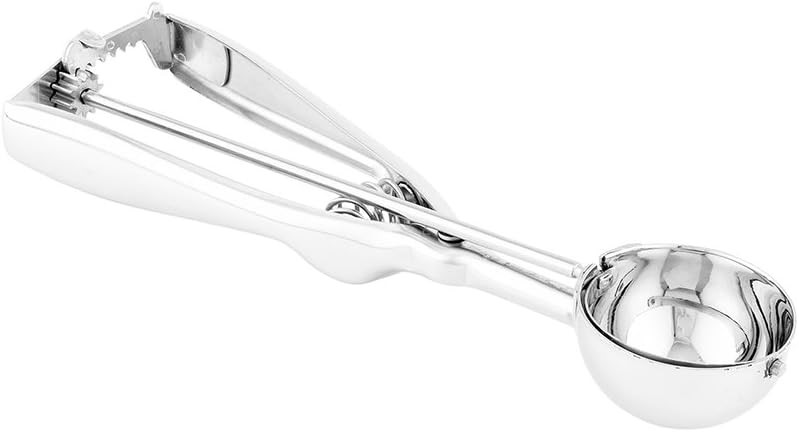 RESTAURANTWARE Met Lux 1.2 Ounce Gelato and Ice Cream Scoop Ambidextrous.