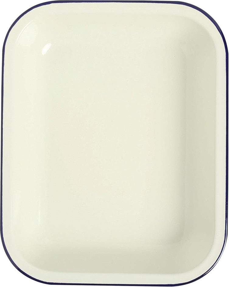 WILTSHIRE Enamel Oblong Pie Dish, 1.5 Litre.