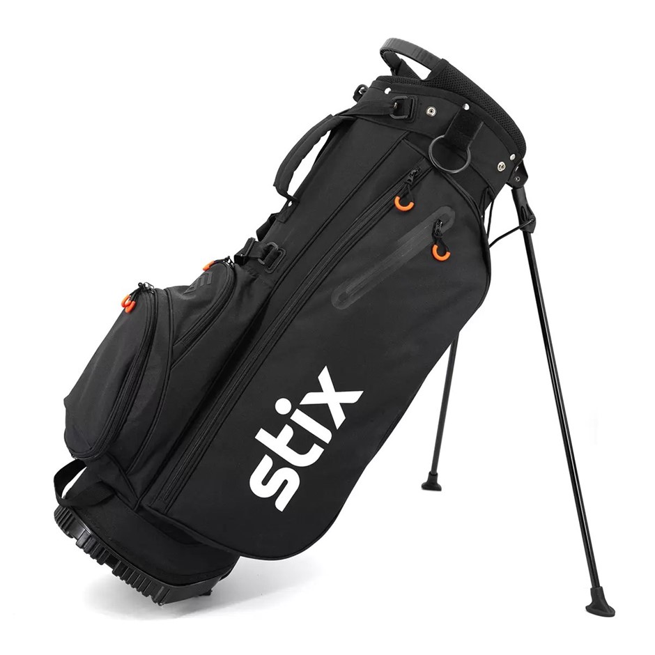 STIX Golf Stand Bag, Black NB: minor use