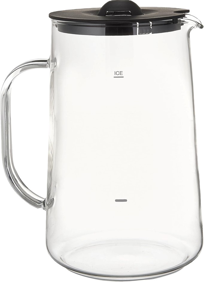 CAPRESSO 6624 Ice Tea Glass Pitcher, 80 oz. (2.5 Qt.)