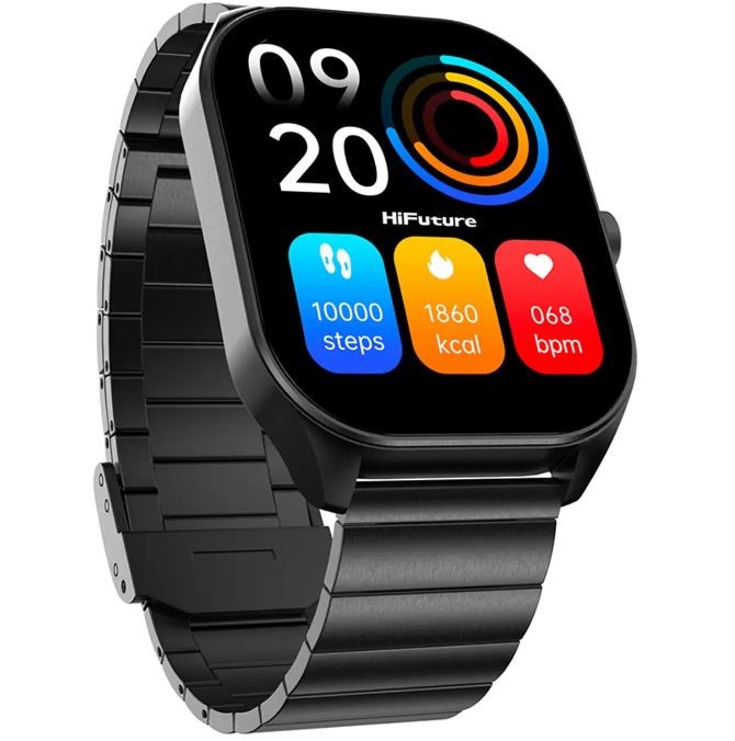 HIFUTURE Apex Smart Watch Noir Black. NB: minor use, no box