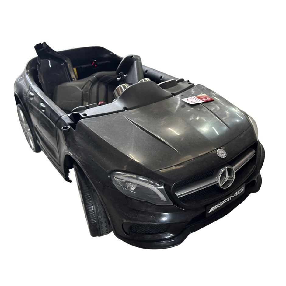 Licensed Mercedes GLA45 Ride On Car - Black NB: Photo as is