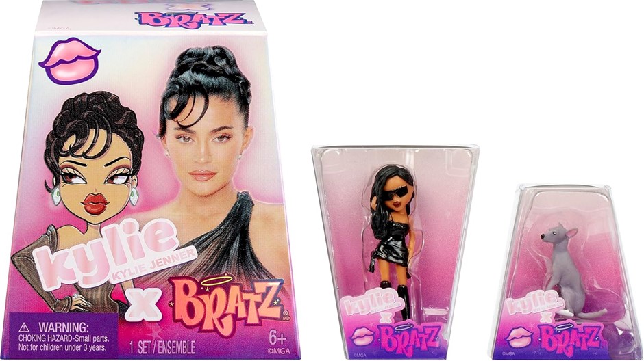 6 x BRATZ Mini x Kylie Jenner - Series 1-2 Mini Bratz in Each Pack - Blind