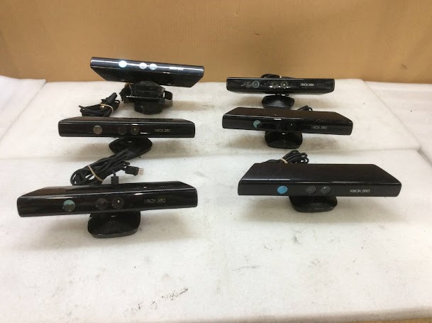 Microsoft Xbox 360 1414 Kinect Sensor (Lot of 6)