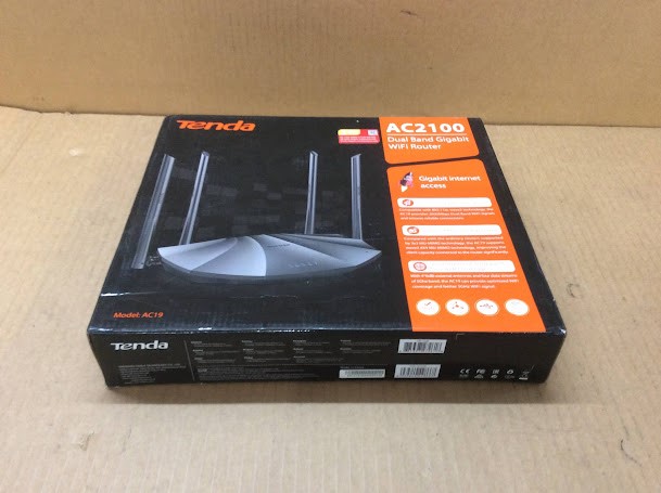 Tenda AC19 AC2100 Dual-Band Gigabit WiFi Router New w/box
