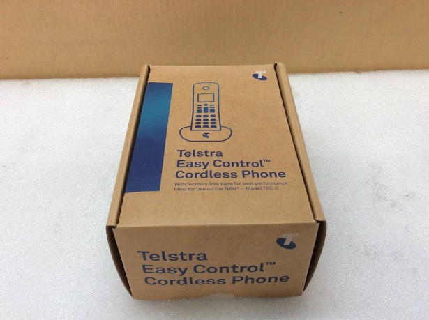 Telstra Easy Control Cordless Phone New