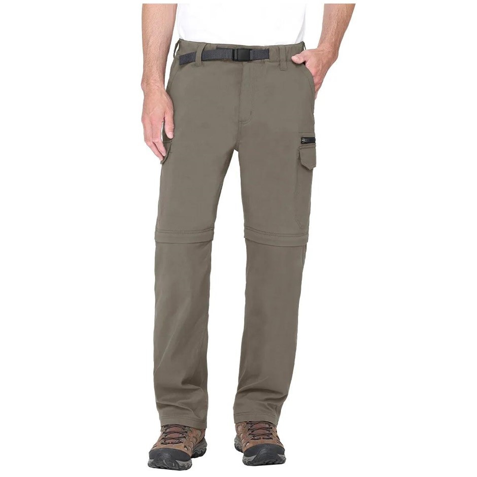 RIDGE POINT Men's Convertible Pants, Size 2XL (Length 30"), Cotton/Nylon, B