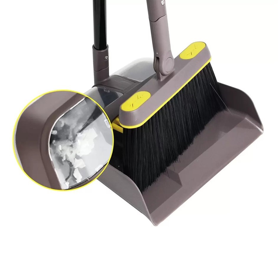 Carrara Broom and Dustpan Set