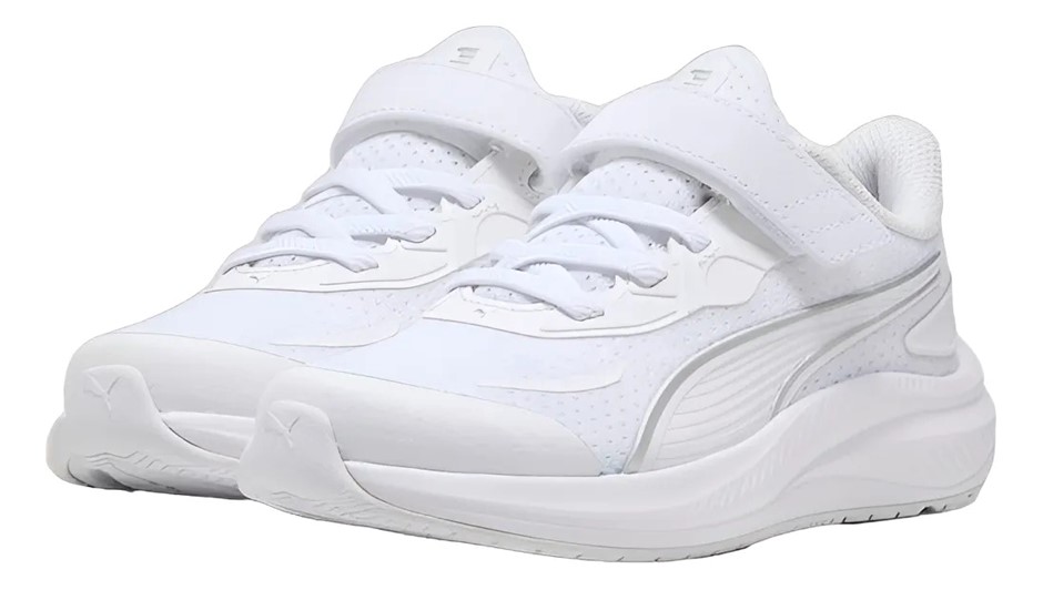 PUMA Kids' Skyrocket 2 AC+ PS Shoes, Size US3.5C, White (05), 233057. NB: m