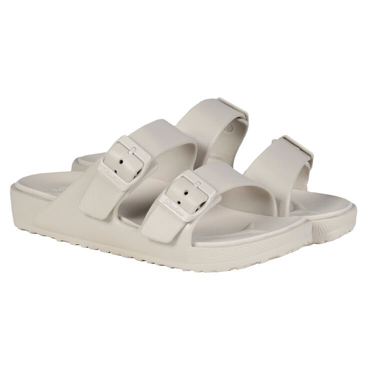 SKECHERS Women's Foamies Eva Sandals, Size US11, Cream, 179301CS.