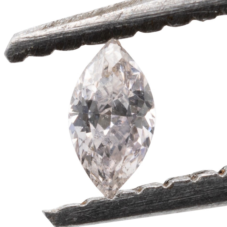 0.05ct Natural Untreated Light Pink Diamond