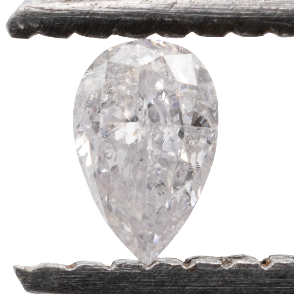 0.08ct Natural Untreated Light Pink Diamond