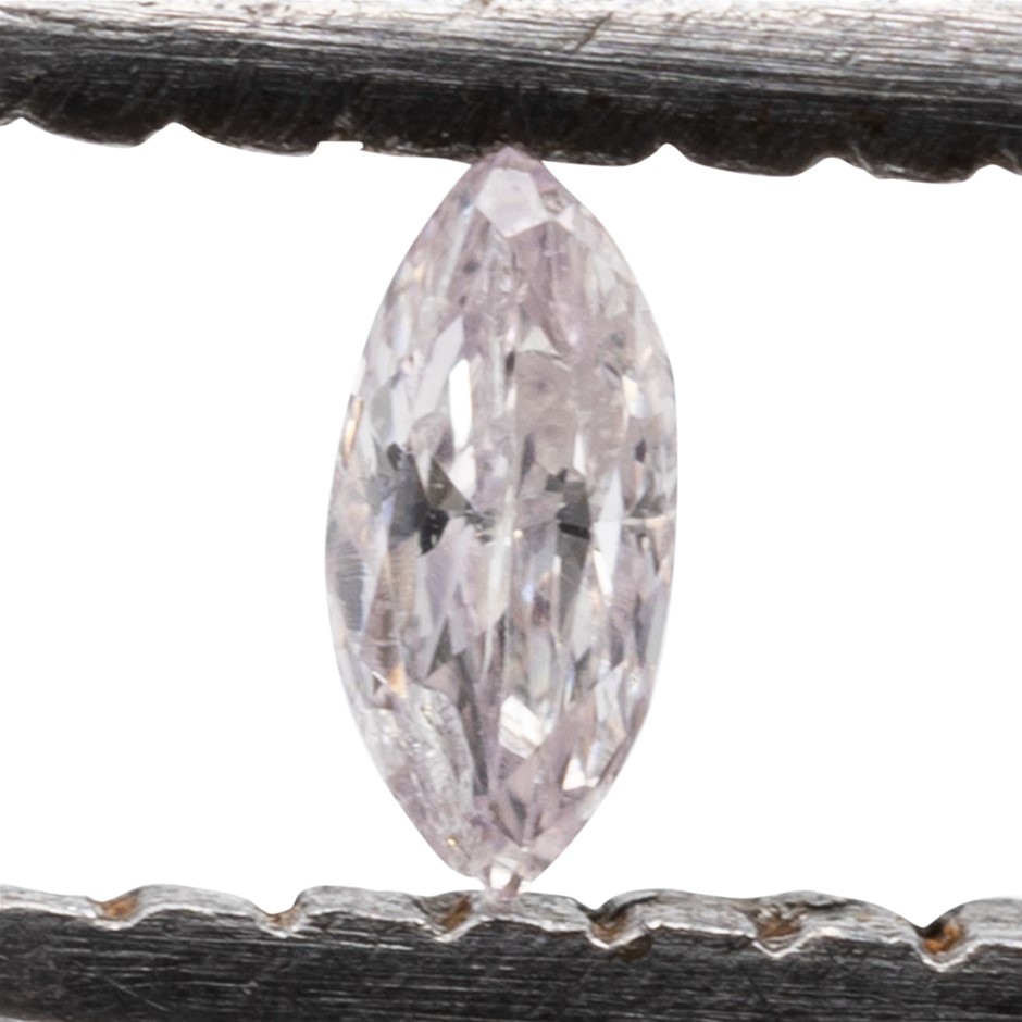 0.03ct Natural Untreated Pink Diamond