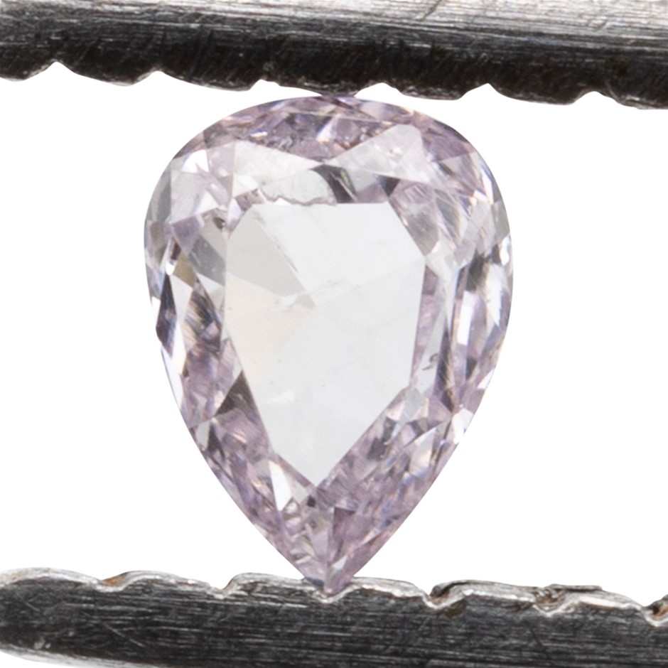 0.04ct Natural Untreated Pink Diamond