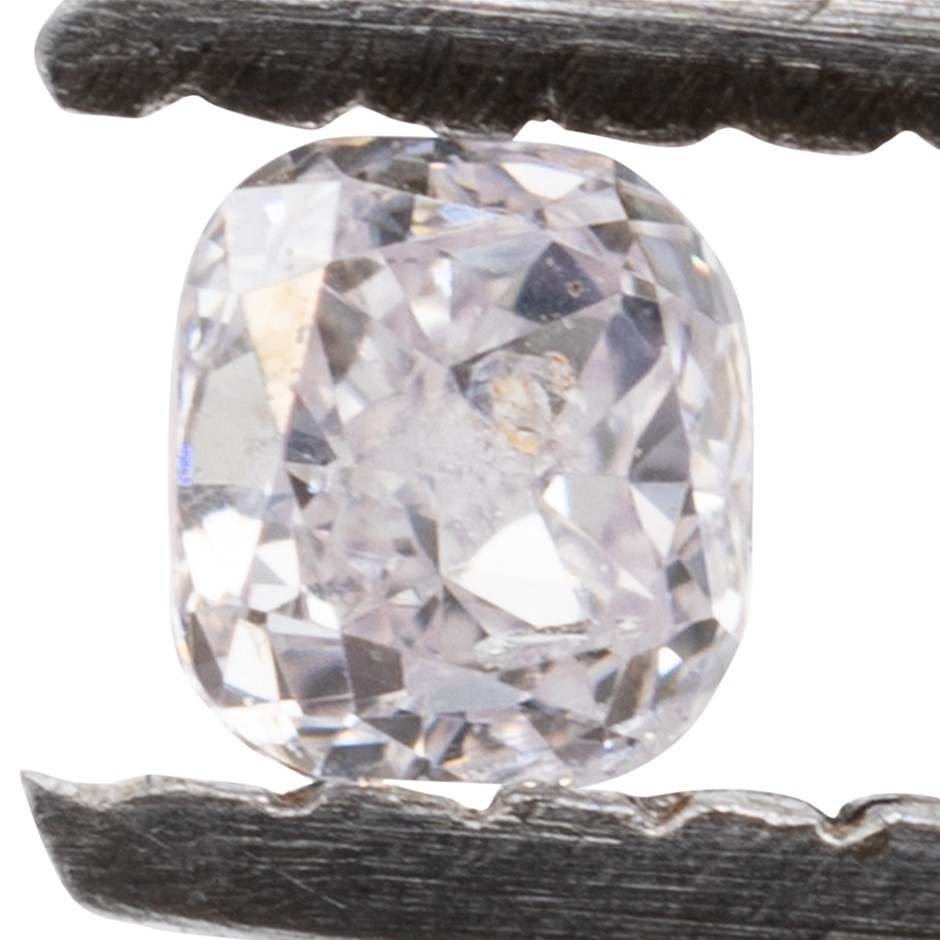 0.06ct Natural Untreated Light Pink Diamond