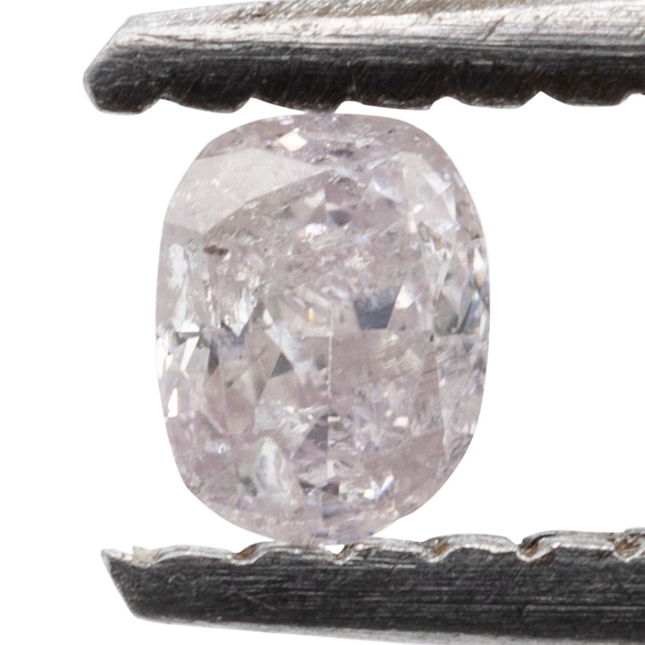 0.07ct Natural Untreated Pink Diamond