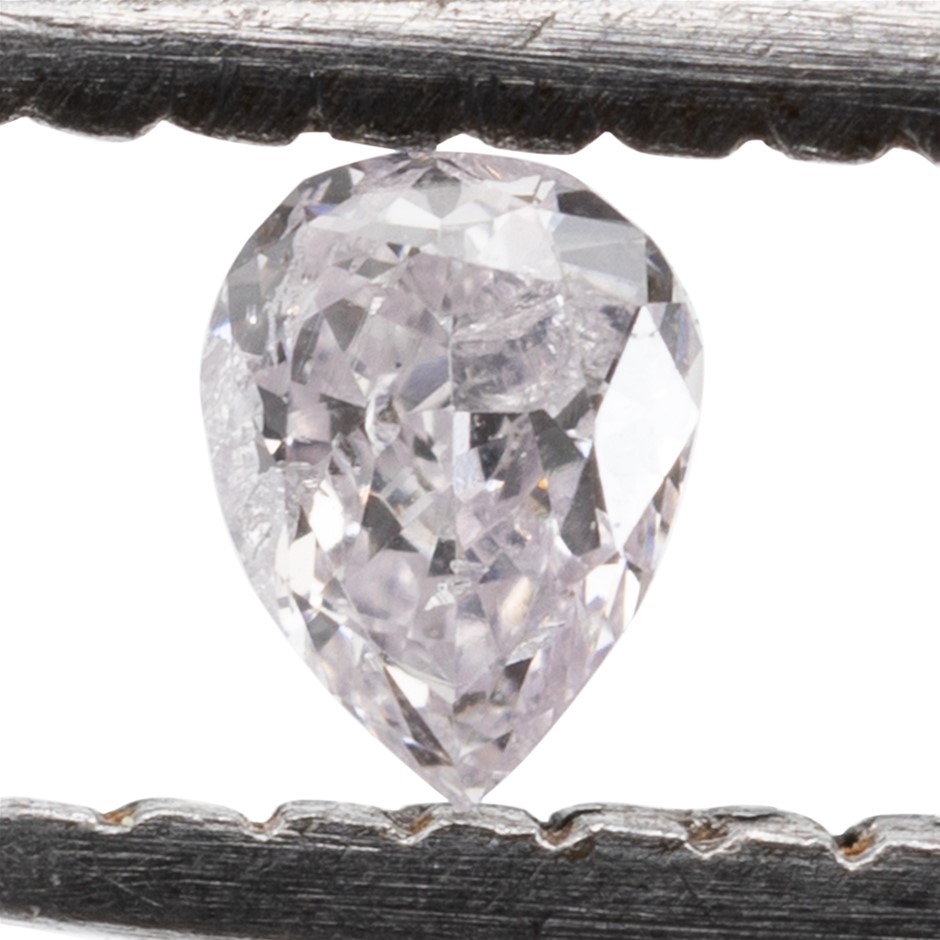0.05ct Natural Untreated Light Pink Diamond