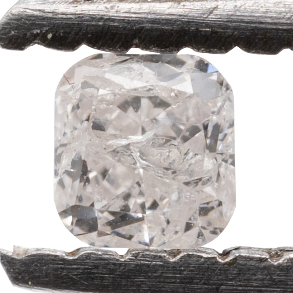 0.06ct Natural Untreated Champagne Pink Diamond