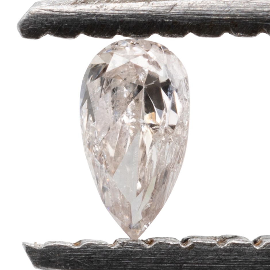 0.05ct Natural Untreated Pink Diamond