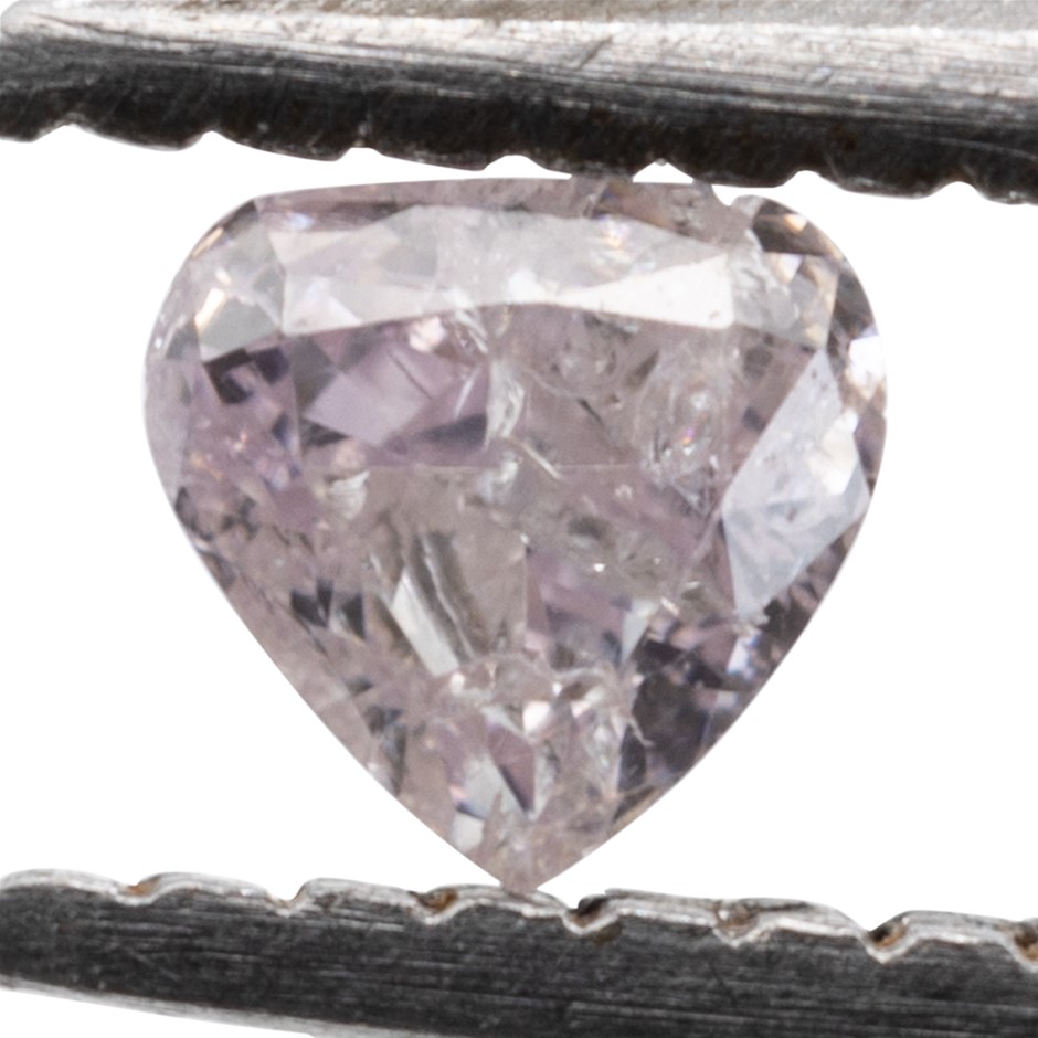 0.12ct Natural Untreated Pink Diamond