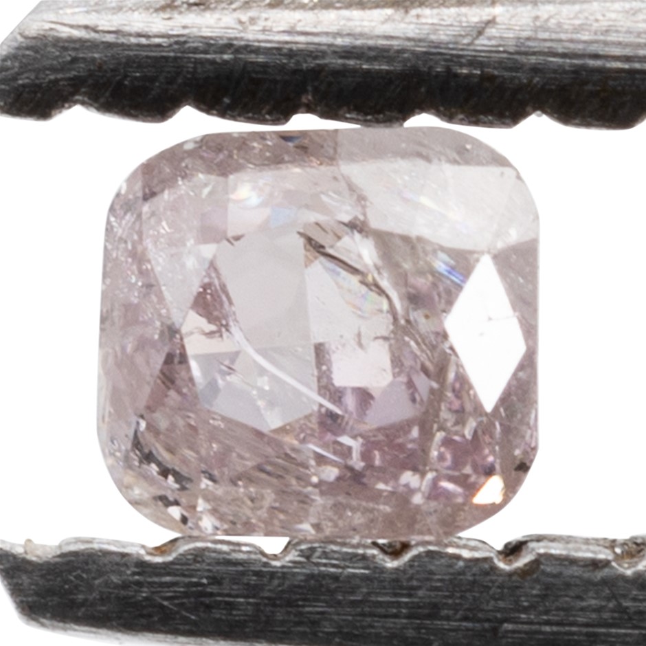0.05ct Natural Untreated Pink Diamond