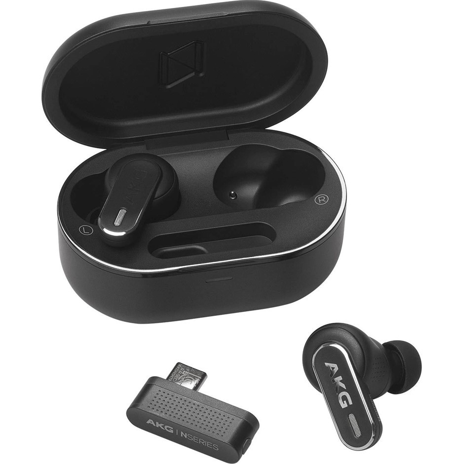AKG N5 Hybrid, Seamless connectivity with 2.4GHz USB-C dongle and BT, Hi-Re