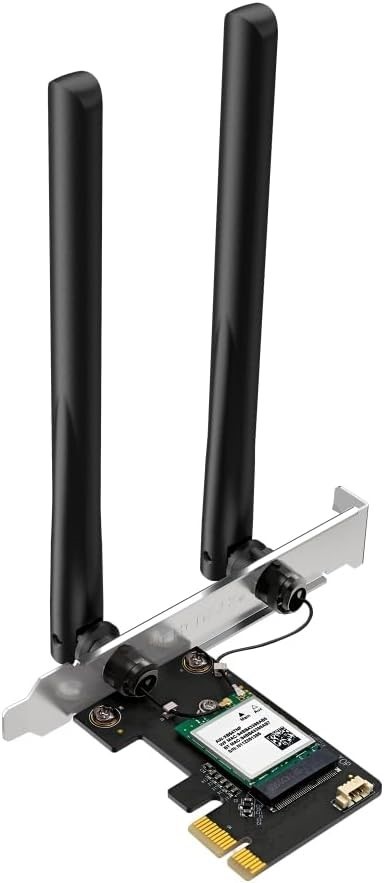 MERCUSYS AX1800 Wi-Fi 6 Bluetooth 5.4 PCIe Adapter, Dual Band, Faster Speed