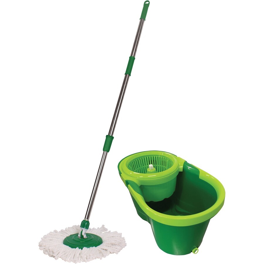 SABCO 2-Action CleanSpin Mop & Bucket Set, SAB37075. NB: Not in original bo