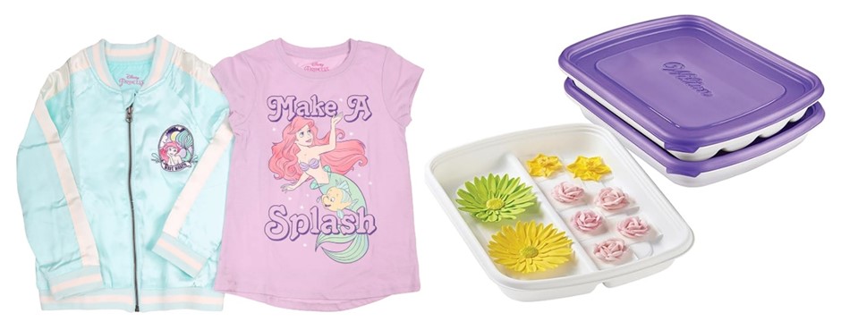 BUNDLE of 2 items: 2pc DISNEY Princess Kids' Jacket + Tee Set (Size 5, Arie