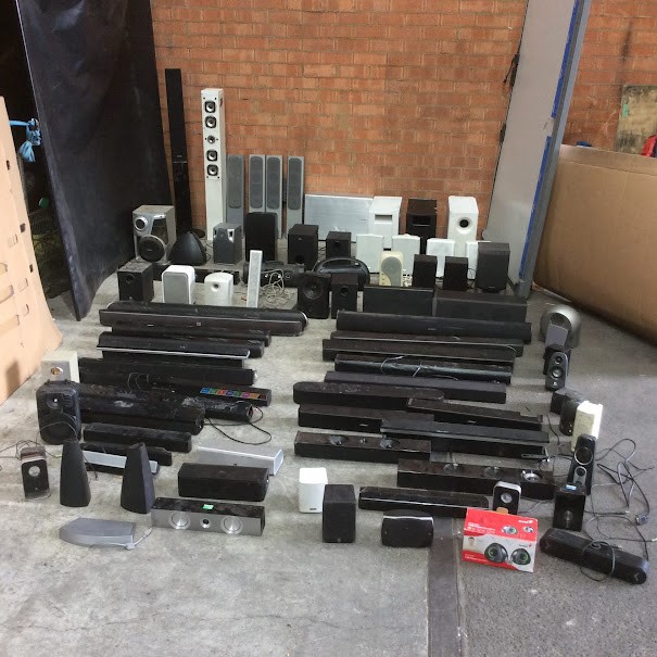 BOSE/Logitech/JBL Mixed Brand and Model Speaker Systems