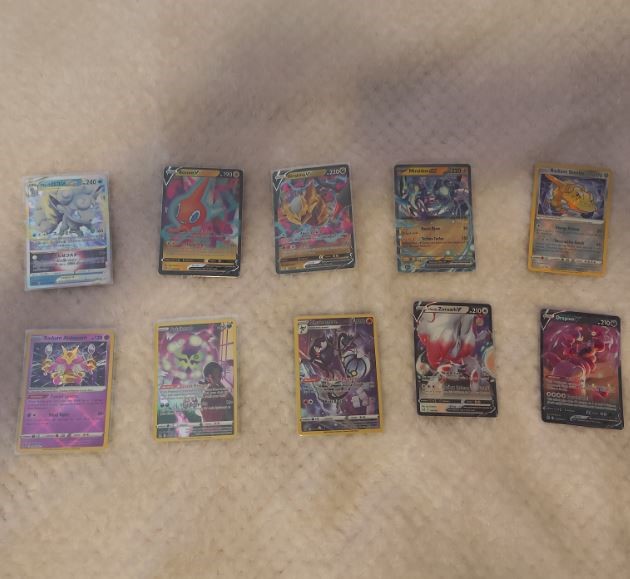 10 Pokemon cards Ultra rare and trainer galleries all genuine, lot 2