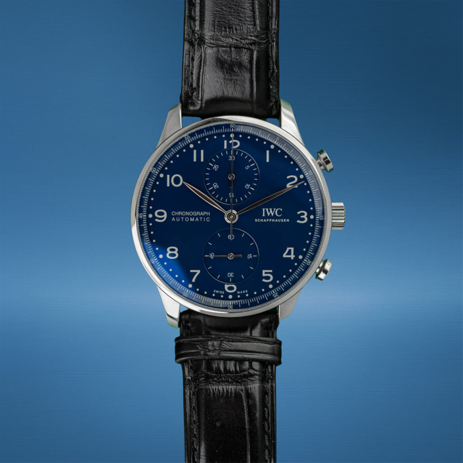 IWC Portugieser Chronograph IW371601 150th Anniv. Edition 2018 BxP COA