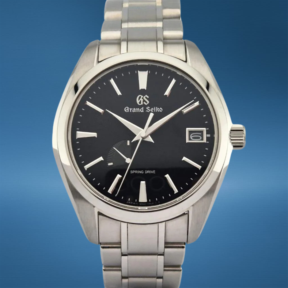 Grand Seiko SBGA203G Heritage Collection Spring Drive 41mm BxP & COA