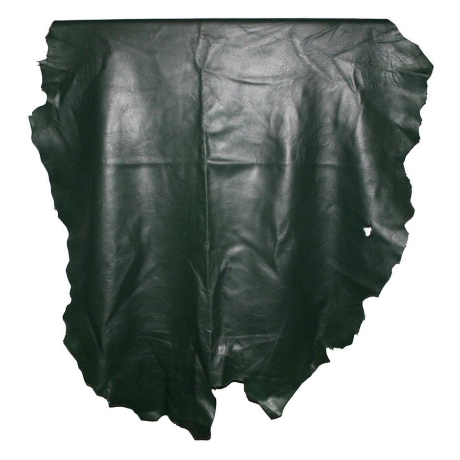 7sqft Top Grade Green Nappa Lambskin Leather Hide