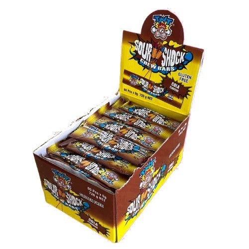 TNT SHOCK CHEWS COLA, 80pk. NB: Best before: 25/03/2026.
