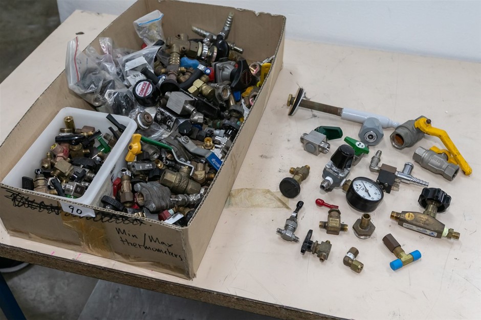 Ball Valves, Assorted Sizes/Types