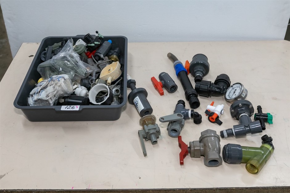 Assorted Plastic Connectors and Adaptors