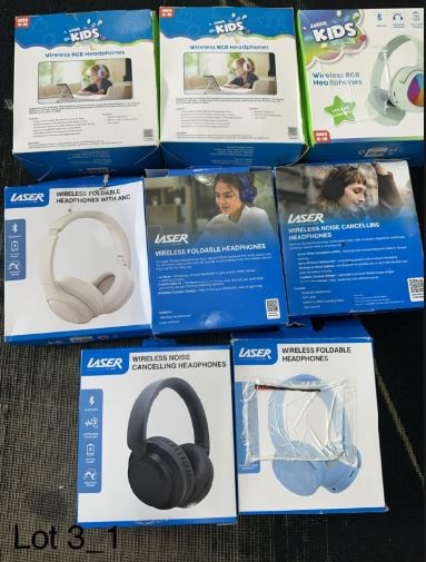 End of Lease Sale: Bluetooth headsets - Approx 8 pieces