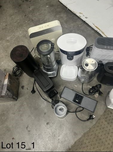 Breville blender, kettle, air clearner, Smart Android LED Projector x5