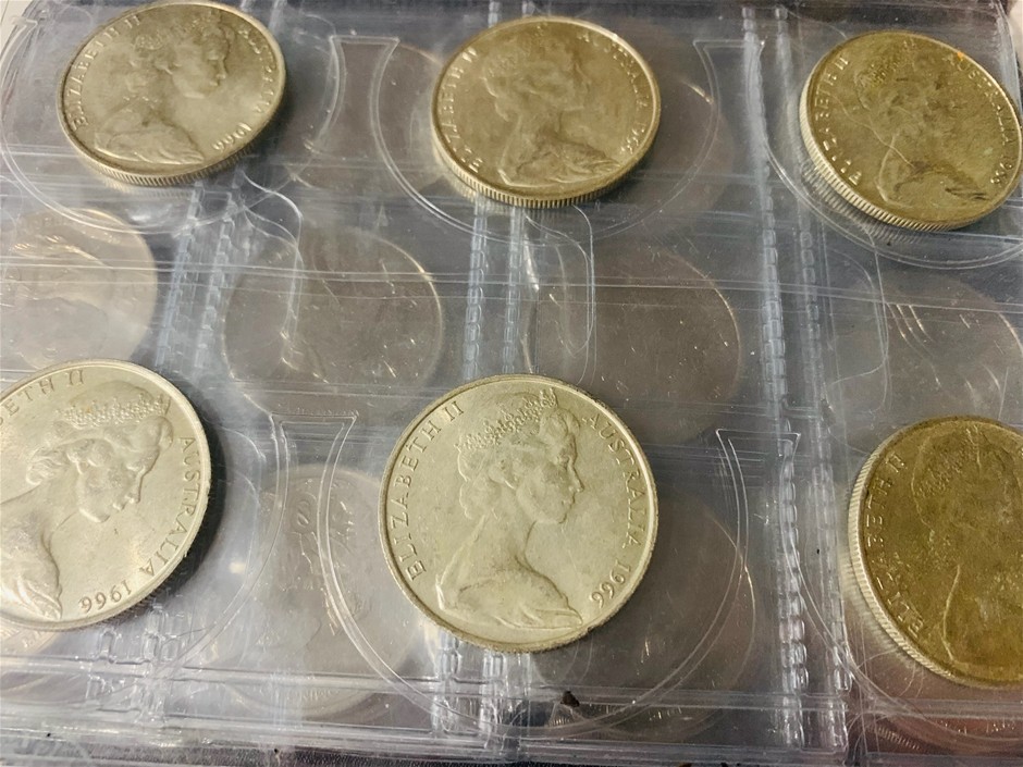 Coin collection 1800s - Pennies , - modern decimal coins