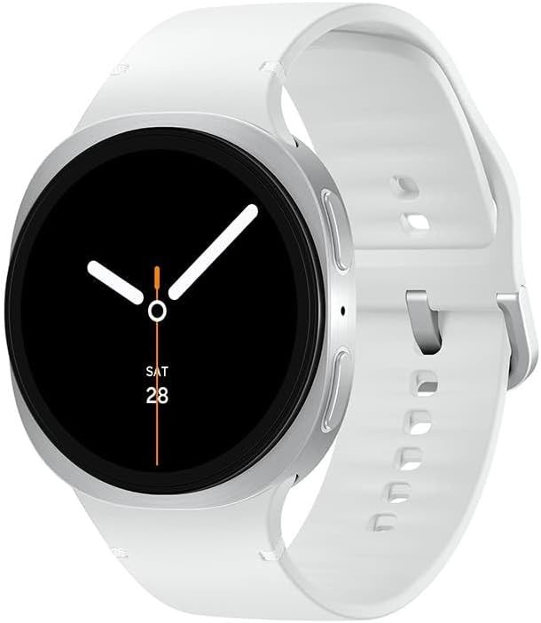 SAMSUNG Galaxy Watch8 [AU Version], (Silver, Bluetooth, 40 mm) with Sport B