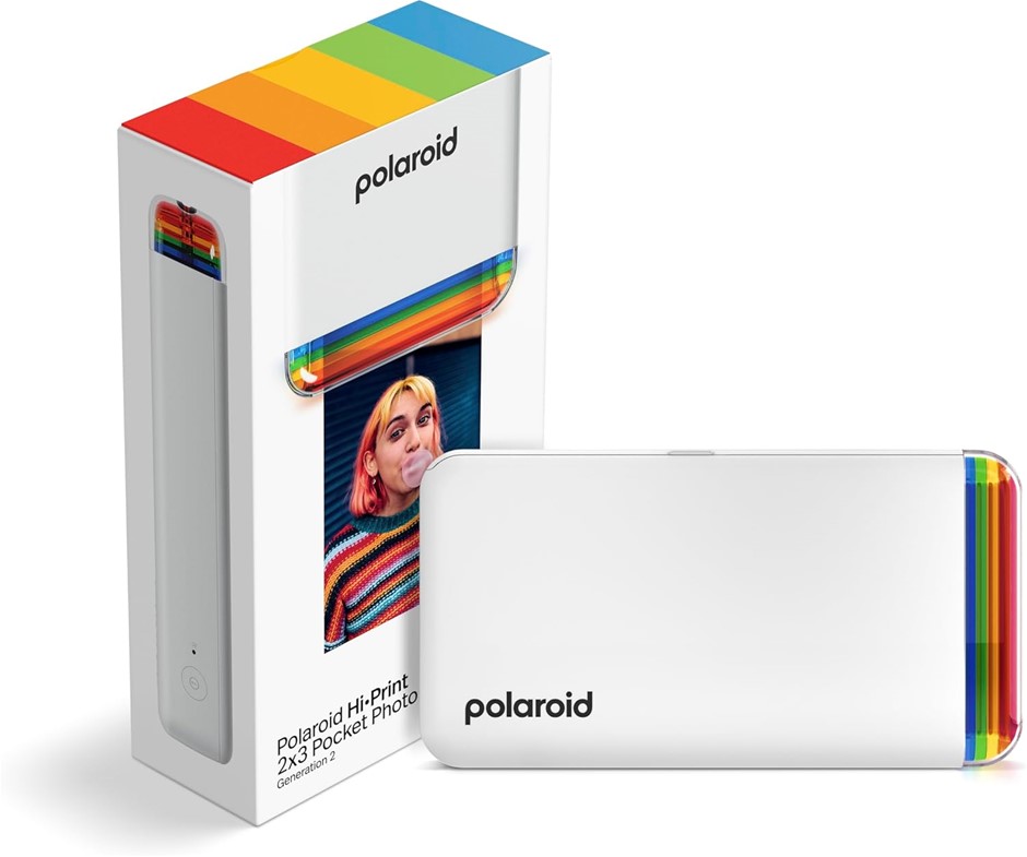 POLAROID Hi-Print - 2nd Generation - Bluetooth Connected 2x3 Pocket Photo,